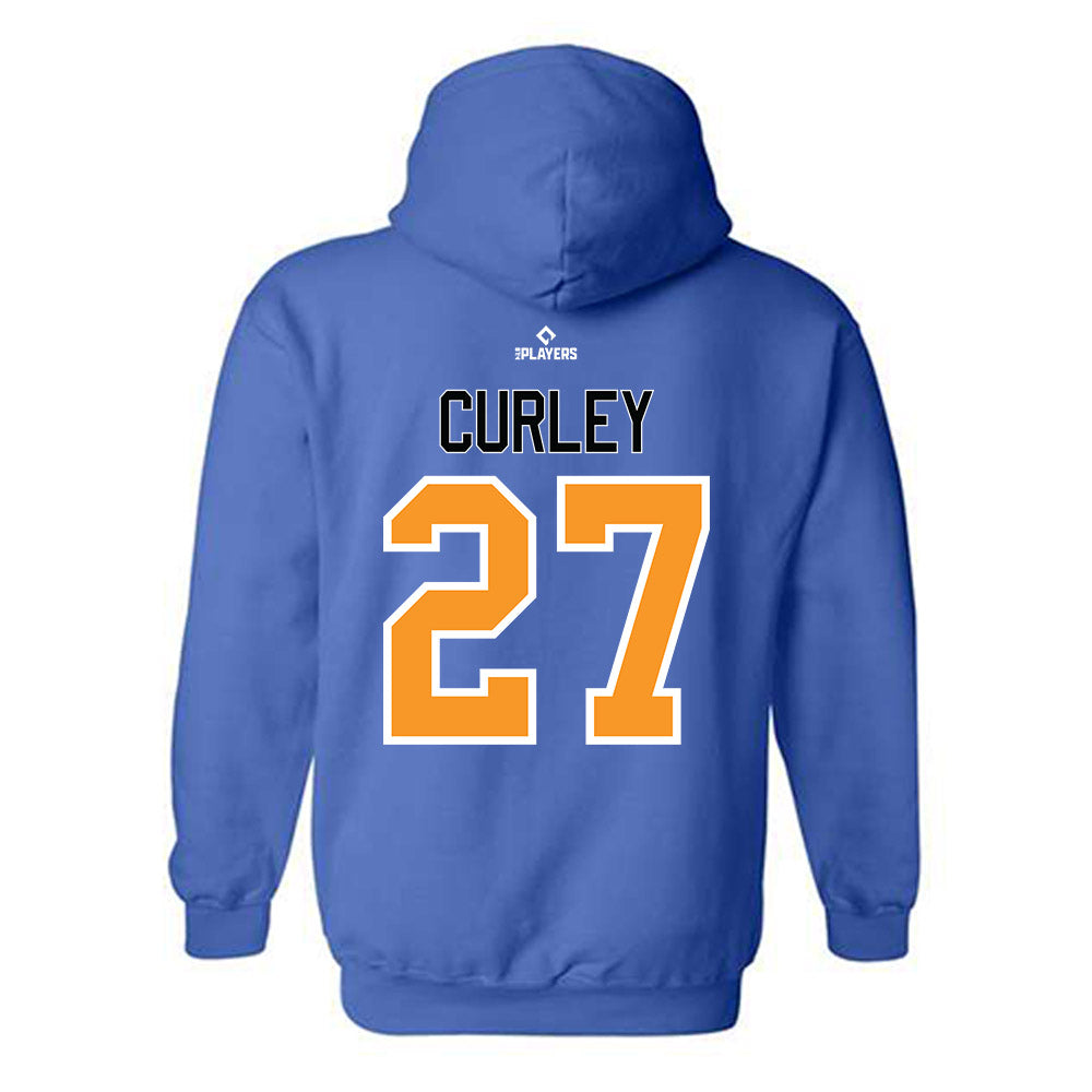 Akron Rubber Ducks - MILB Baseball : Dean Curley - Hooded Sweatshirt-1