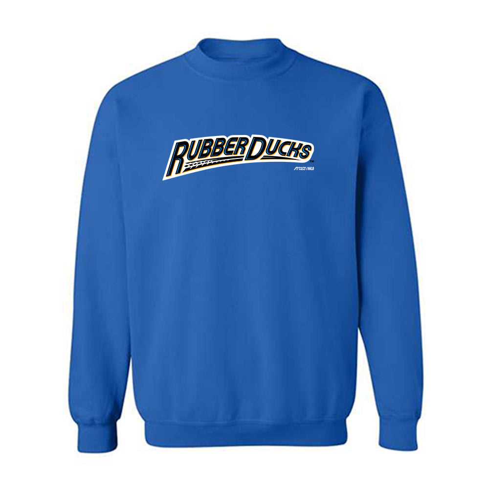 Akron Rubber Ducks - MILB Baseball : Cam Walty - Crewneck Sweatshirt-0