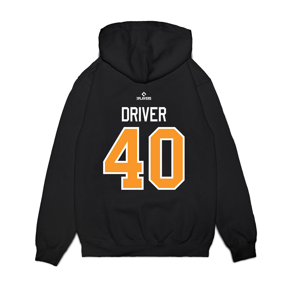 Akron Rubber Ducks - MILB Baseball : Jay Driver - Premium Hooded Sweatshirt-1