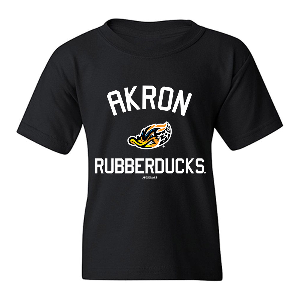 Akron Rubber Ducks - MILB Baseball : Rafe Schlesinger - Youth T-Shirt-0