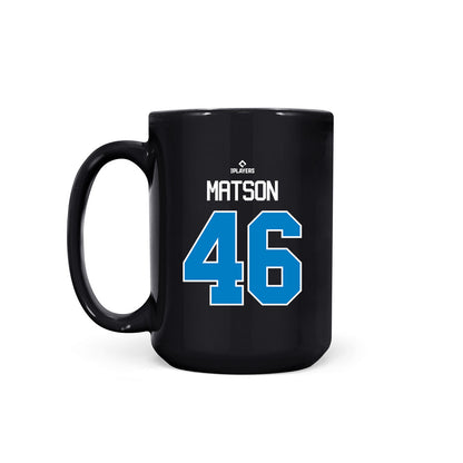 Akron Rubber Ducks - MILB Baseball : Sean Matson - Coffee Mug-1