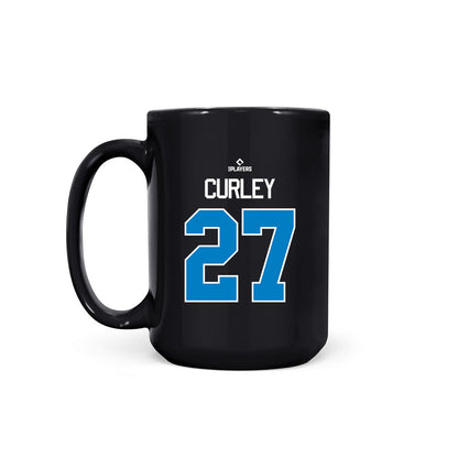 Akron Rubber Ducks - MILB Baseball : Dean Curley - Coffee Mug-1