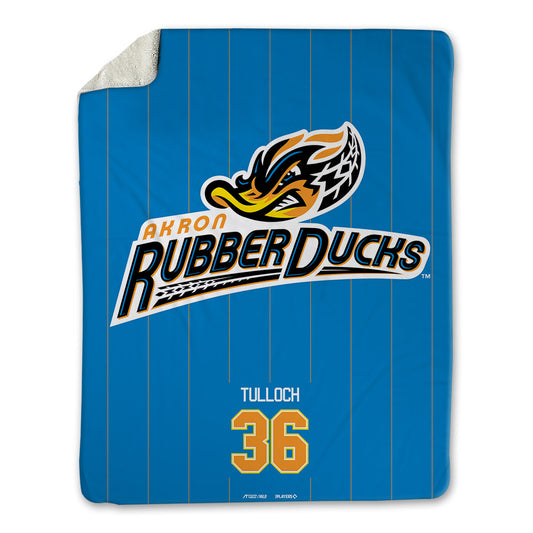 Akron Rubber Ducks - MILB Baseball : Adam Tulloch - Blanket-0