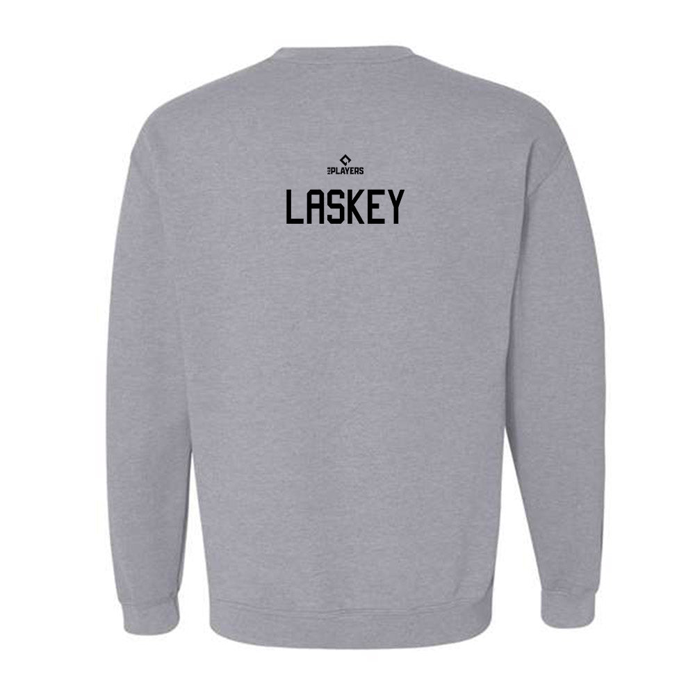 Albuquerque Topes - MILB Baseball : Adam Laskey - Crewneck Sweatshirt-1