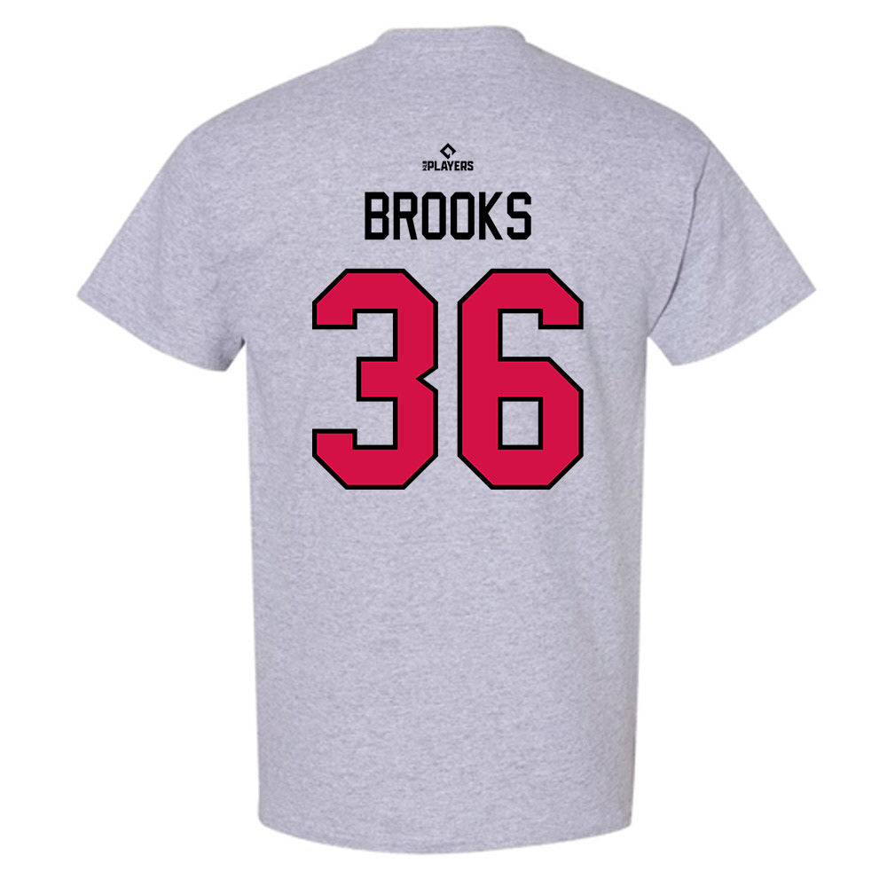 Albuquerque Topes - MILB Baseball : Jake Brooks - T-Shirt-1
