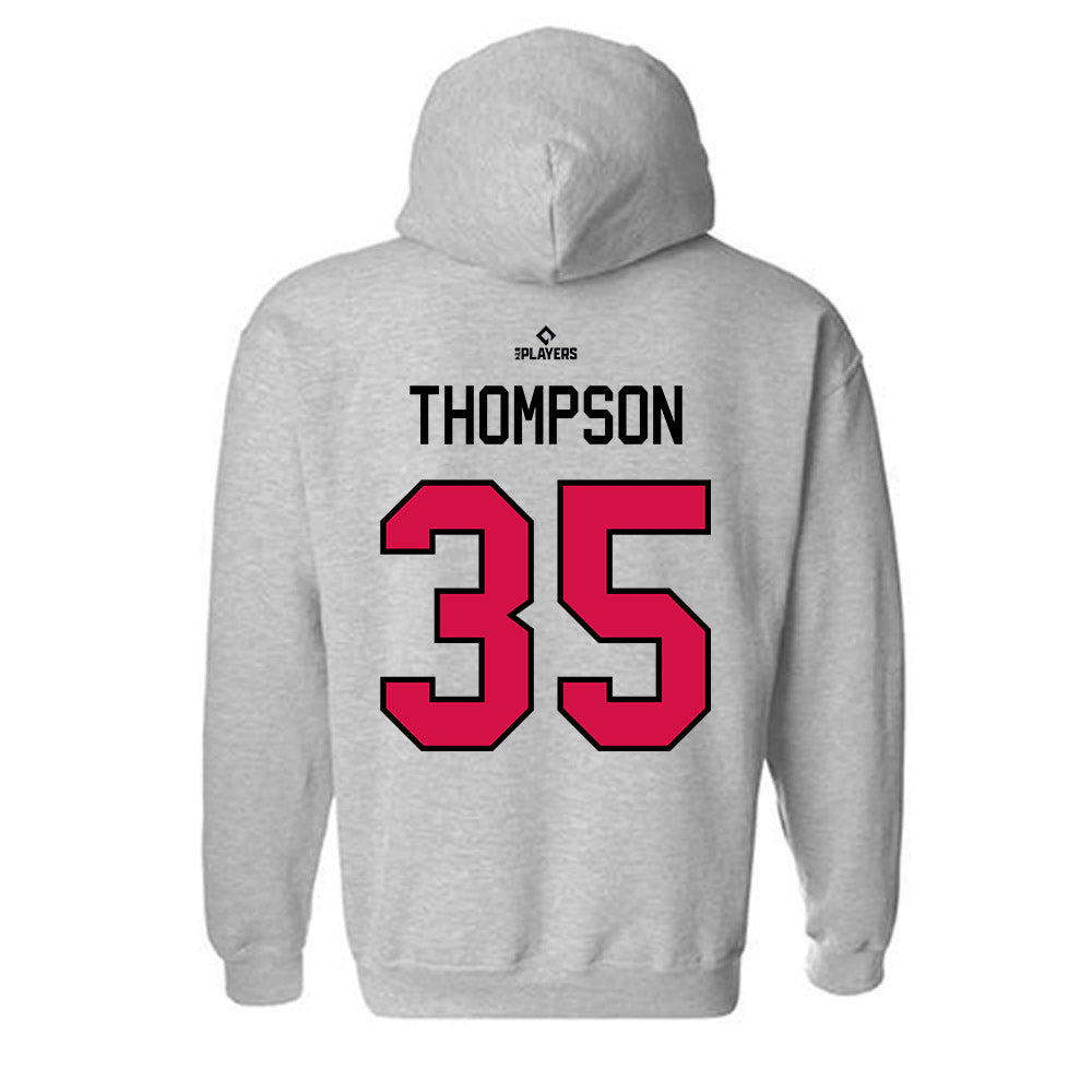 Albuquerque Topes - MILB Baseball : Keegan Thompson - Hooded Sweatshirt-1
