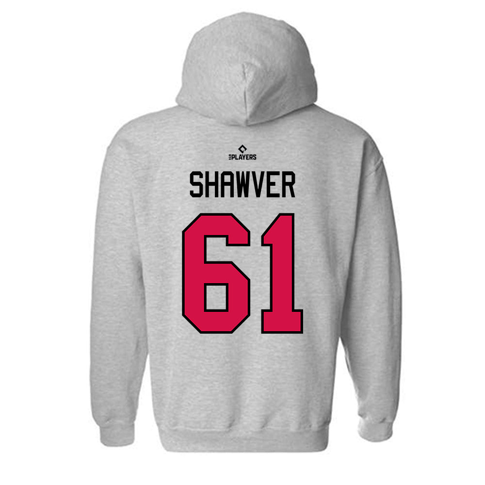 Albuquerque Topes - MILB Baseball : Evan Shawver - Hooded Sweatshirt-1