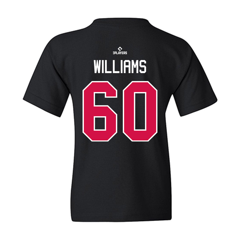 Albuquerque Topes - MILB Baseball : Case Williams - Youth T-Shirt-1