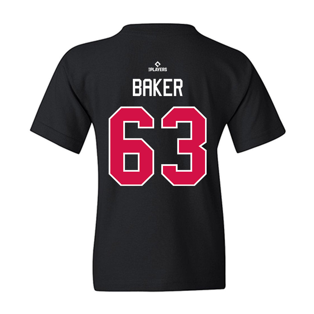 Albuquerque Topes - MILB Baseball : Andrew Baker - Youth T-Shirt-1