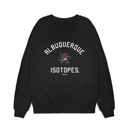Albuquerque Topes - MILB Baseball : Case Williams - Premium Crewneck Sweatshirt-0