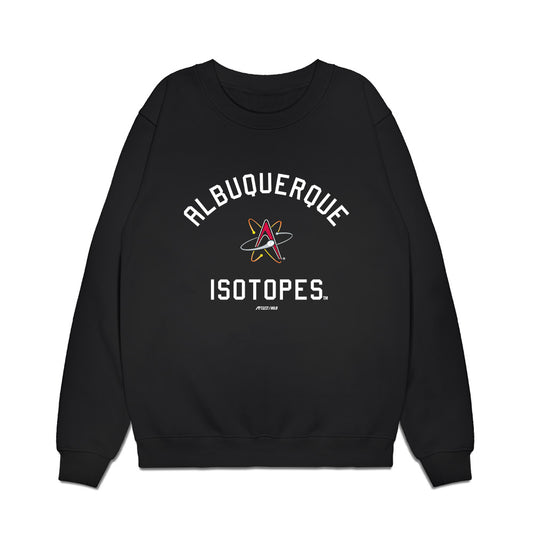 Albuquerque Topes - MILB Baseball : Parker Mushinski - Premium Crewneck Sweatshirt-0