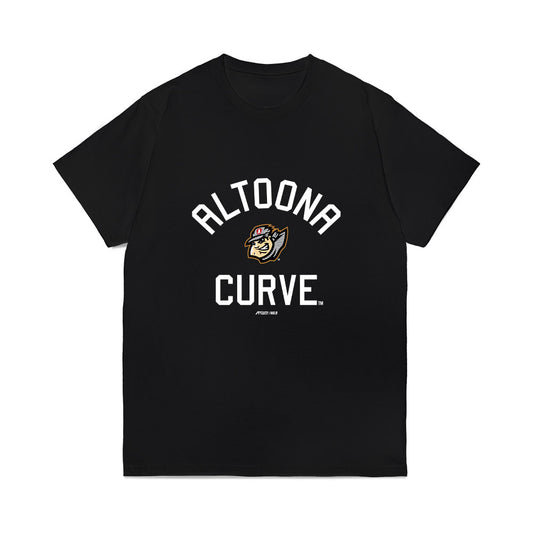Altoona Curve - MILB Baseball : Easton Carmichael - Comfort Colors T-Shirt-0