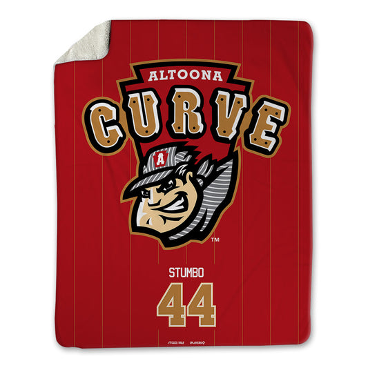 Altoona Curve - MILB Baseball : Peyton Stumbo - Blanket-0