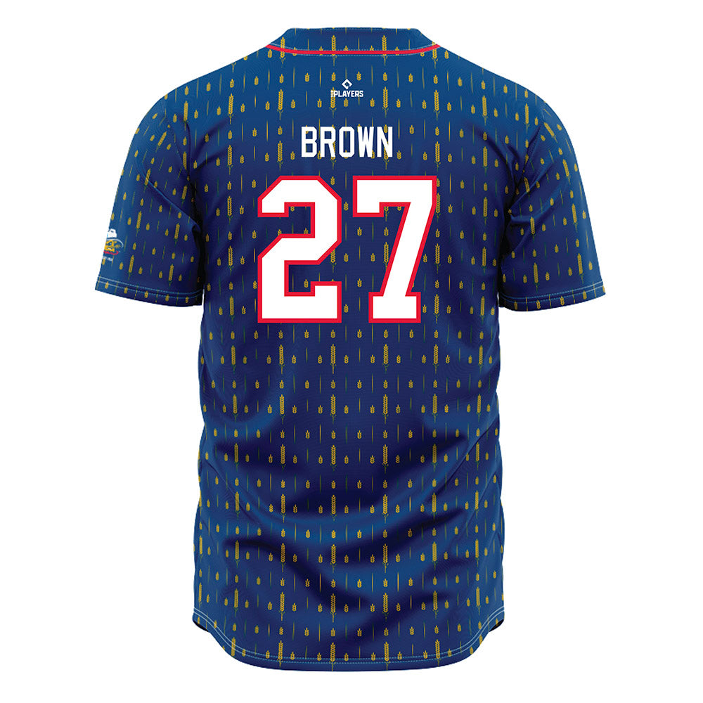 Amarillo Sod Poodles - MILB Baseball : Dawson Brown - Jersey-1