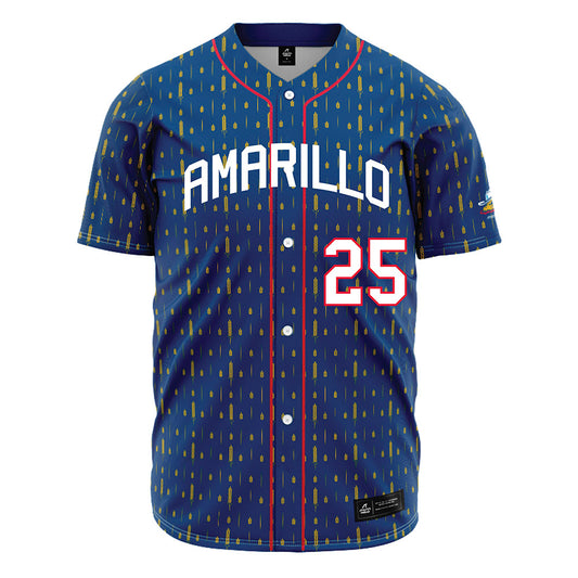 Amarillo Sod Poodles - MILB Baseball : Avery Owusu-Asiedu - Jersey-0
