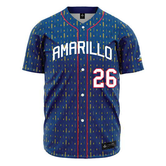 Amarillo Sod Poodles - MILB Baseball : Junior Sanchez - Jersey-0