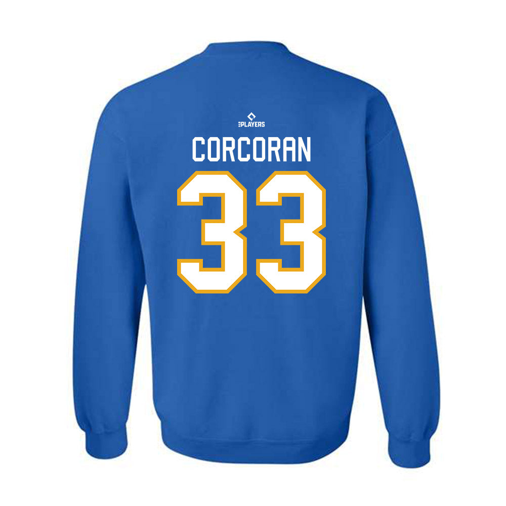 Amarillo Sod Poodles - MILB Baseball : Billy Corcoran - Crewneck Sweatshirt-1