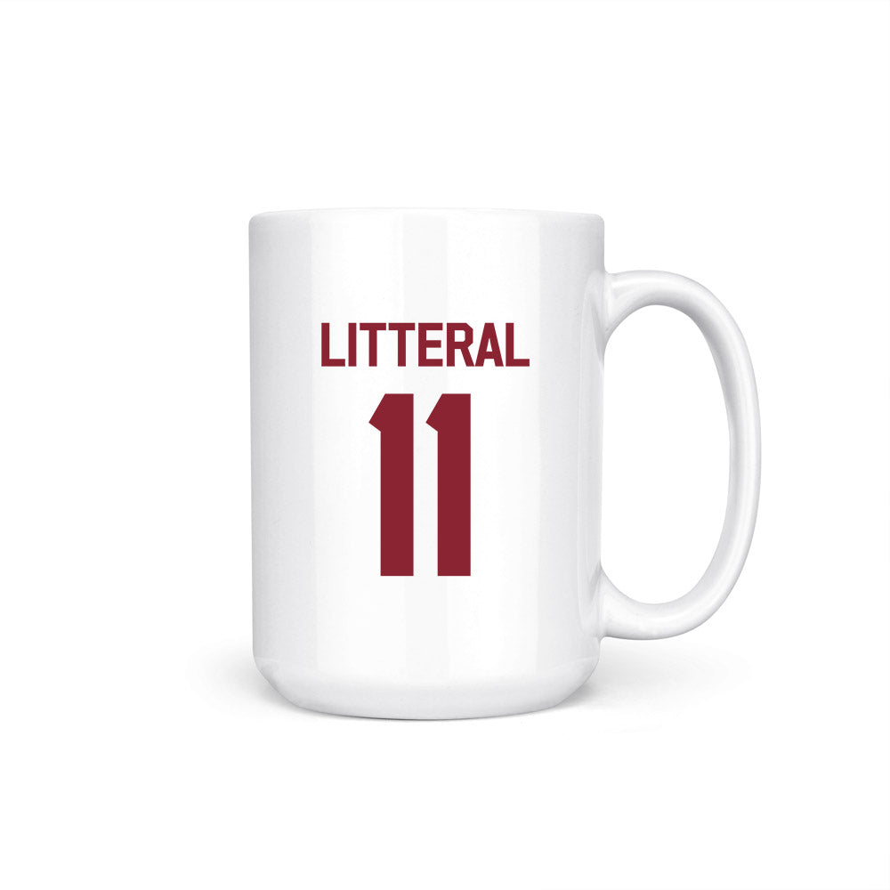 Troy - NCAA Baseball : Lucas Litteral - College World Series Coffee Mug-0