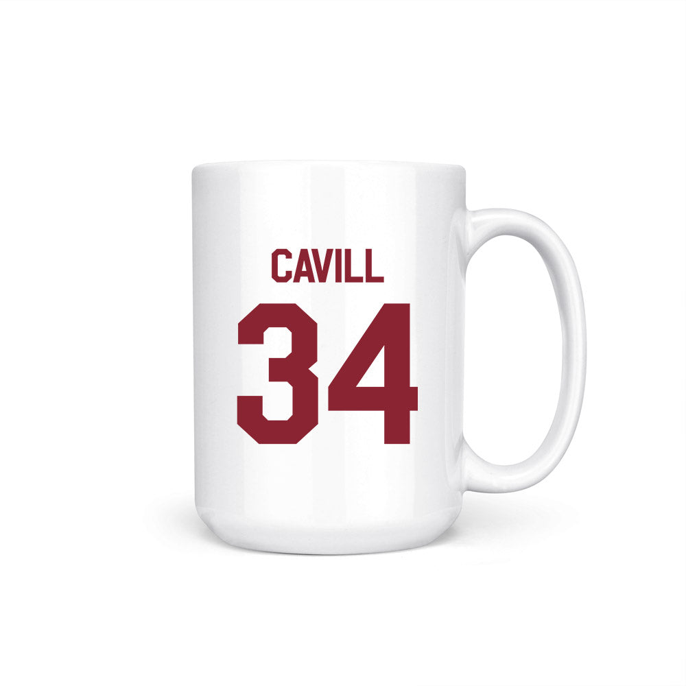 Troy - NCAA Baseball : Blake Cavill - College World Series Coffee Mug-0