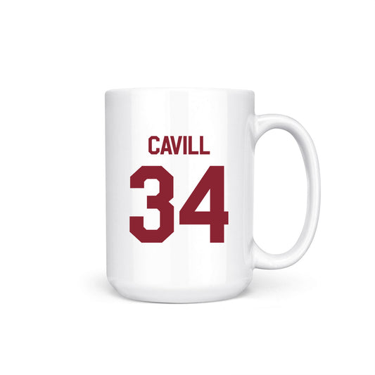 Troy - NCAA Baseball : Blake Cavill - College World Series Coffee Mug-0