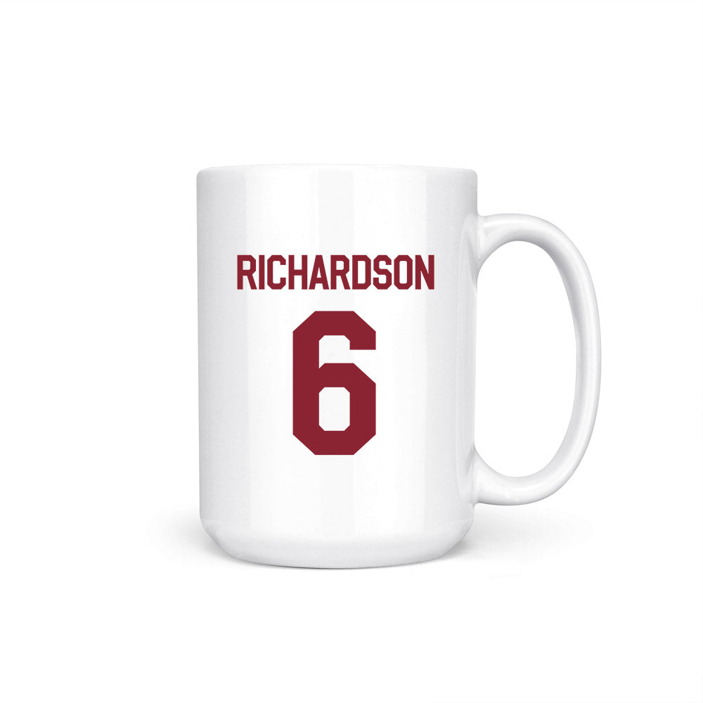 Troy - NCAA Baseball : Brady Richardson - College World Series Coffee Mug-0