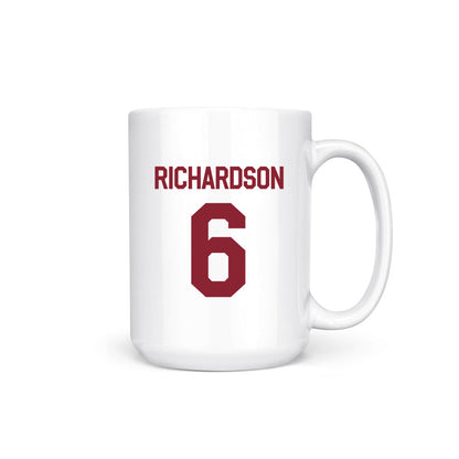 Troy - NCAA Baseball : Brady Richardson - College World Series Coffee Mug-0