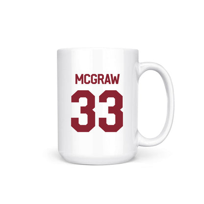 Troy - NCAA Baseball : Ty McGraw - College World Series Coffee Mug-0