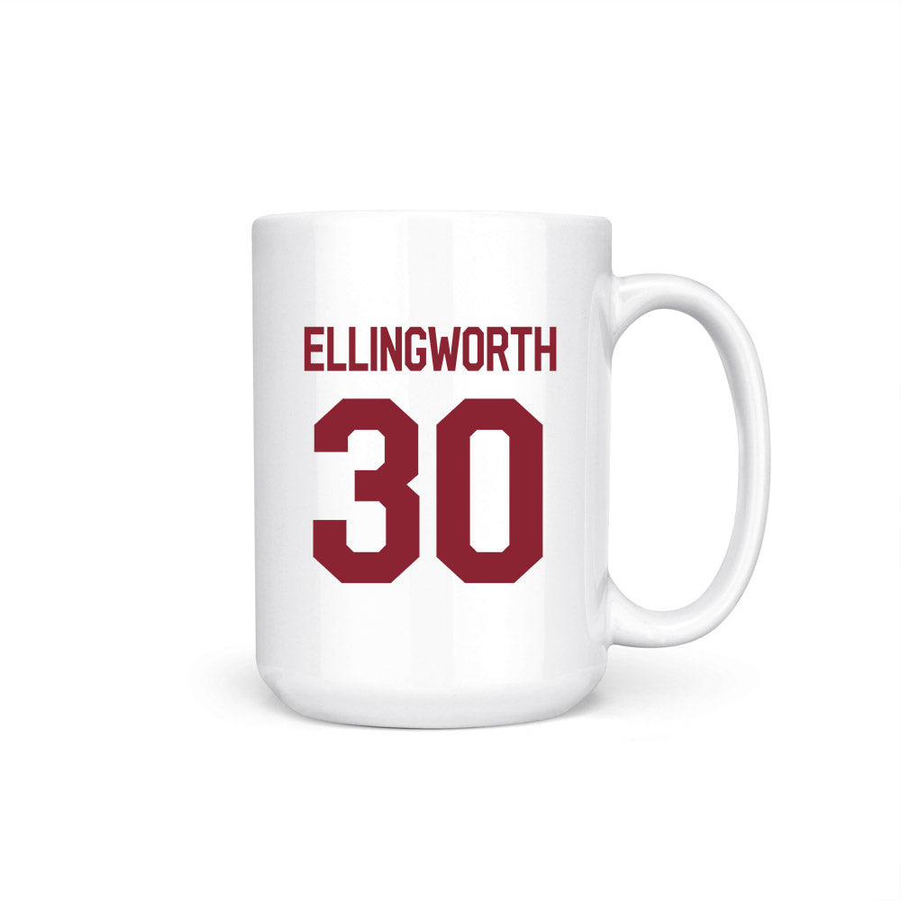 Troy - NCAA Baseball : Cooper Ellingworth - College World Series Coffee Mug-0