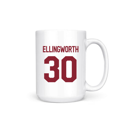 Troy - NCAA Baseball : Cooper Ellingworth - College World Series Coffee Mug-0