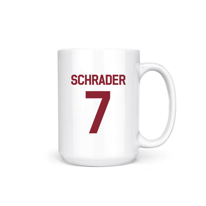 Troy - NCAA Baseball : Gavin Schrader - College World Series Coffee Mug-0