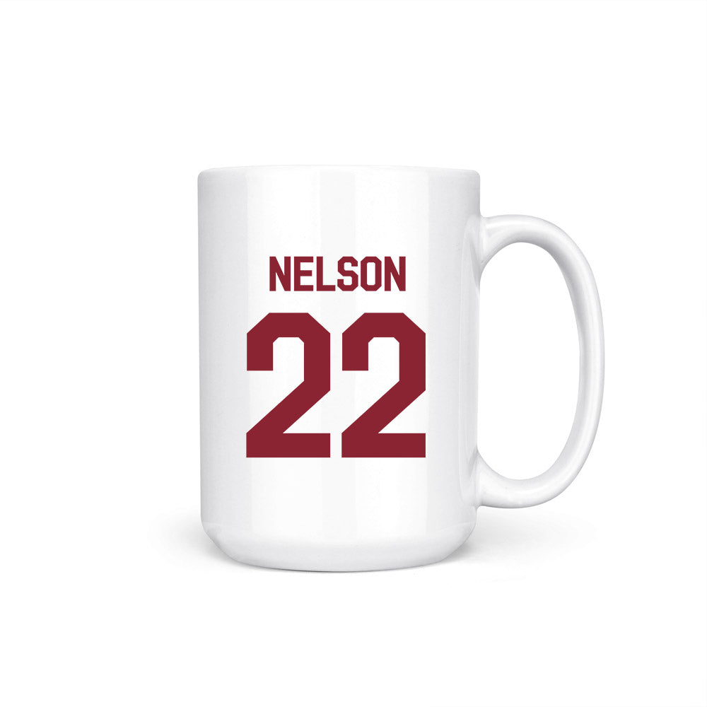 Troy - NCAA Baseball : Drew Nelson - College World Series Coffee Mug-0