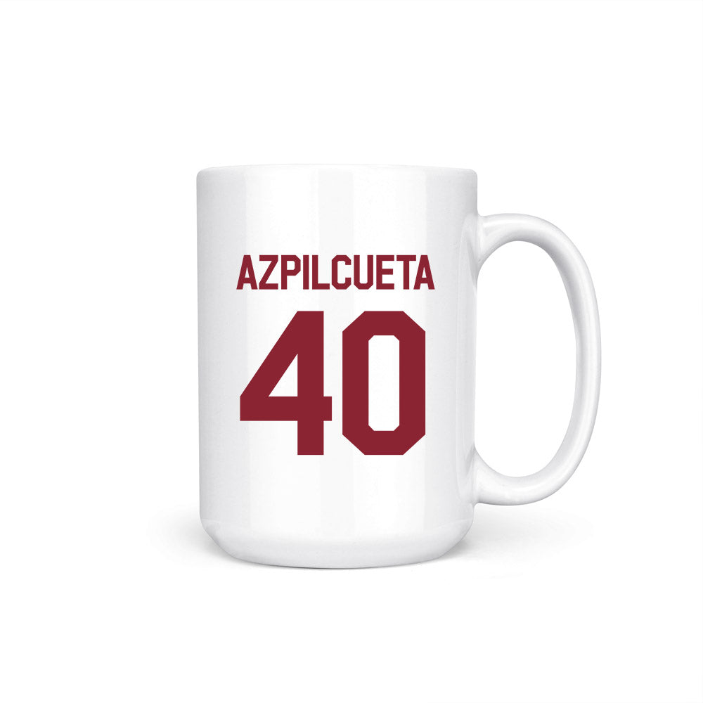 Troy - NCAA Baseball : Nico Azpilcueta - College World Series Coffee Mug-0