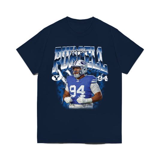 BYU - NCAA Football : Anisi Purcell - Collage Comfort Colors T-Shirt-0