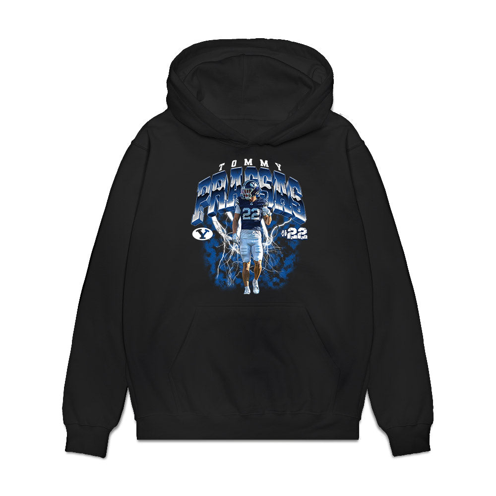 BYU - NCAA Football : Collage Premium Hooded Sweatshirt-0