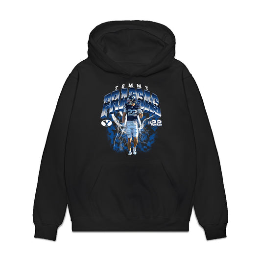 BYU - NCAA Football : Collage Premium Hooded Sweatshirt-0