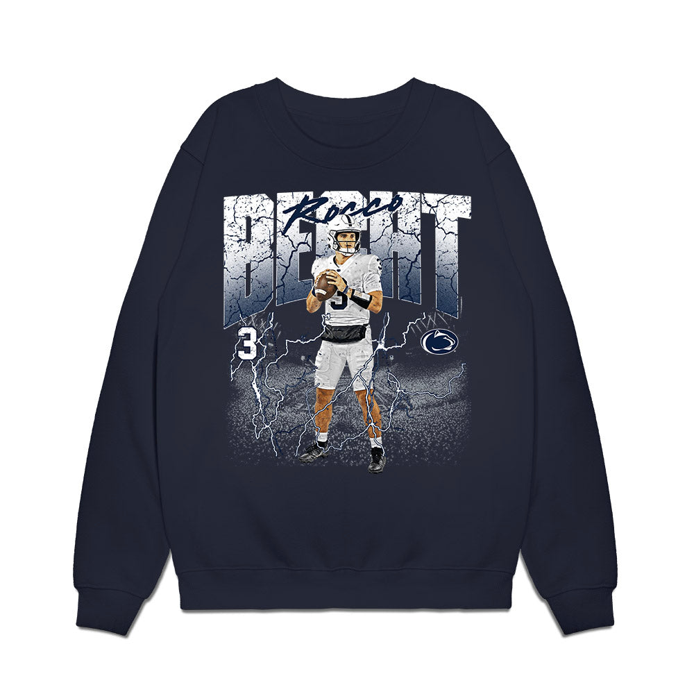 Penn State - NCAA Football : Rocco Becht - Collage Premium Crewneck Sweatshirt-0