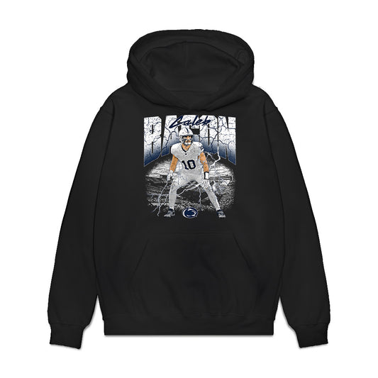 Penn State - NCAA Football : Caleb Bacon - Collage Premium Hooded Sweatshirt-0