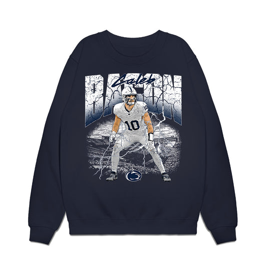 Penn State - NCAA Football : Caleb Bacon - Collage Premium Crewneck Sweatshirt-0