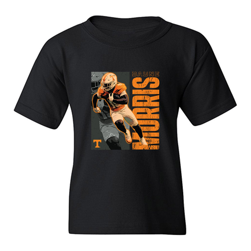 Tennessee - NCAA Football : Daune Morris - Collage Youth T-Shirt-0