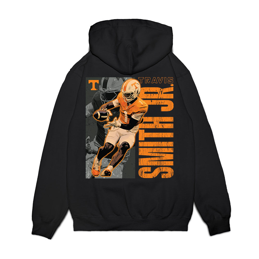 Tennessee - NCAA Football : Travis Smith Jr. - Collage Premium Hooded Sweatshirt-1