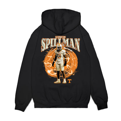 Tennessee - NCAA Football : Edwin Spillman - Collage Premium Hooded Sweatshirt-1