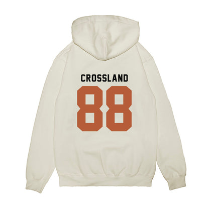 Texas - NCAA Baseball : Brett Crossland - OmaHorns Fashion Shersey Premium Hooded Sweatshirt-1