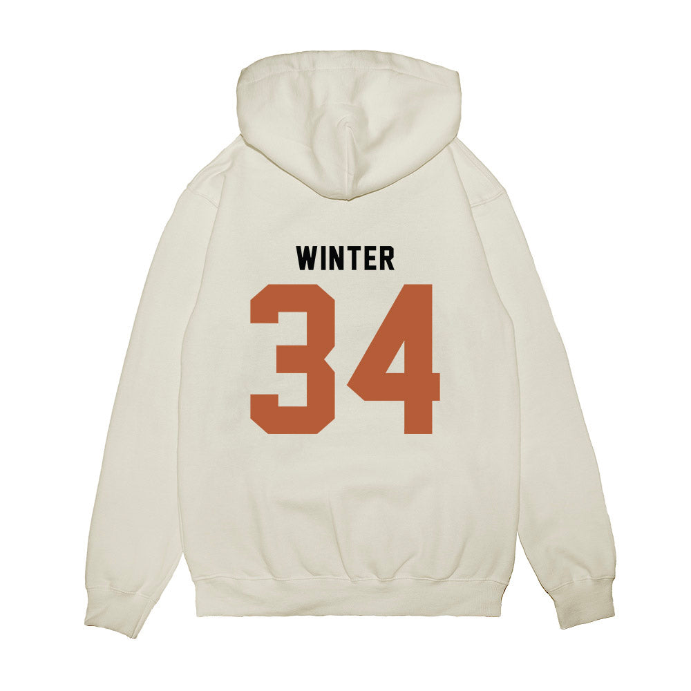 Texas - NCAA Baseball : Michael Winter - OmaHorns Fashion Shersey Premium Hooded Sweatshirt-1
