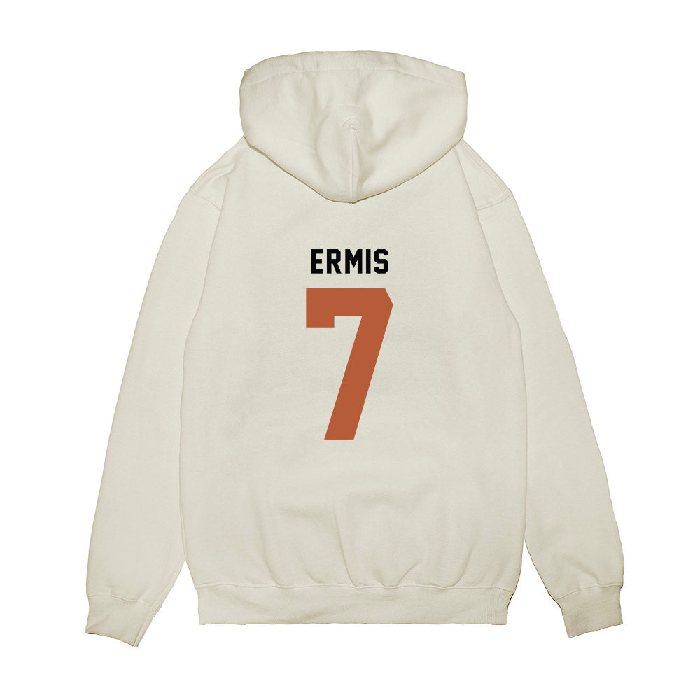 Texas - NCAA Baseball : Andrew Ermis - OmaHorns Fashion Shersey Premium Hooded Sweatshirt-1