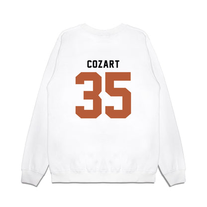 Texas - NCAA Baseball : Sam Cozart - OmaHorns Fashion Shersey Premium Crewneck Sweatshirt-1