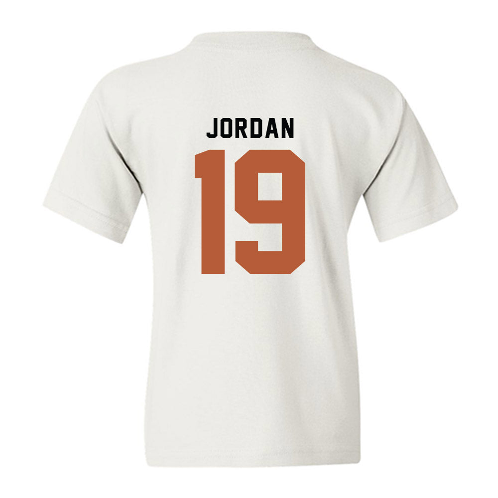 Texas - NCAA Baseball : Donovan Jordan - OmaHorns Fashion Shersey Youth T-Shirt-1
