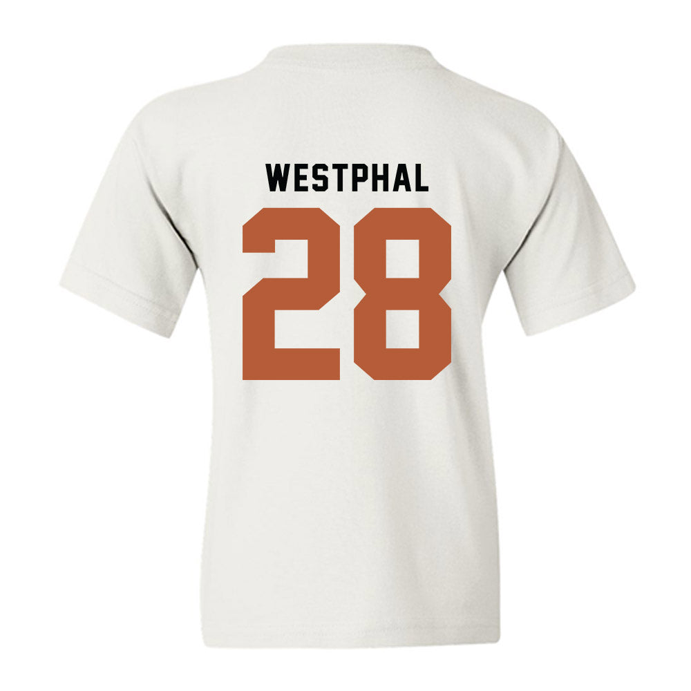 Texas - NCAA Baseball : Grady Westphal - OmaHorns Fashion Shersey Youth T-Shirt-1