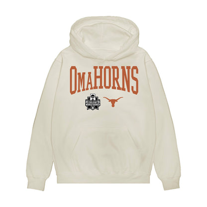 Texas - NCAA Baseball : Jack Mckernan - OmaHorns Fashion Shersey Premium Hooded Sweatshirt-0