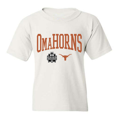 Texas - NCAA Baseball : Donovan Jordan - OmaHorns Fashion Shersey Youth T-Shirt-0