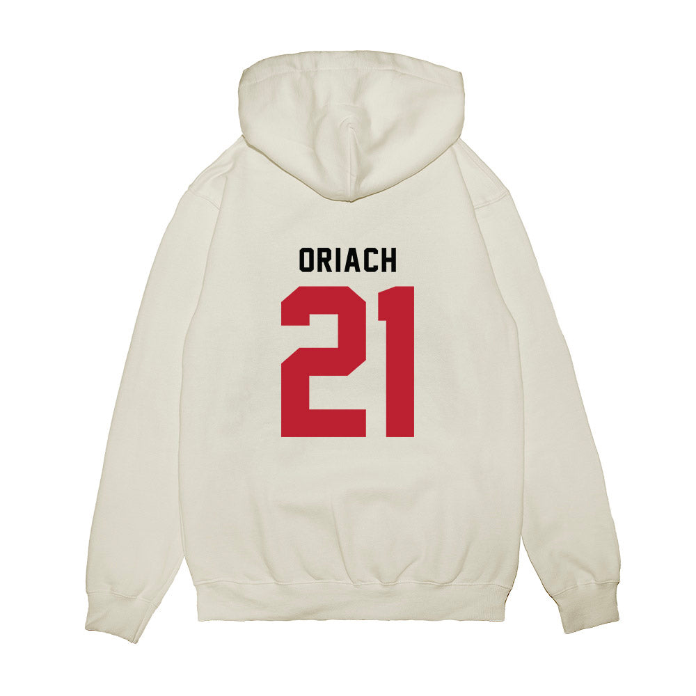 Georgia - NCAA Baseball : Jordy Oriach - OmaDawgs Premium Hooded Sweatshirt-1